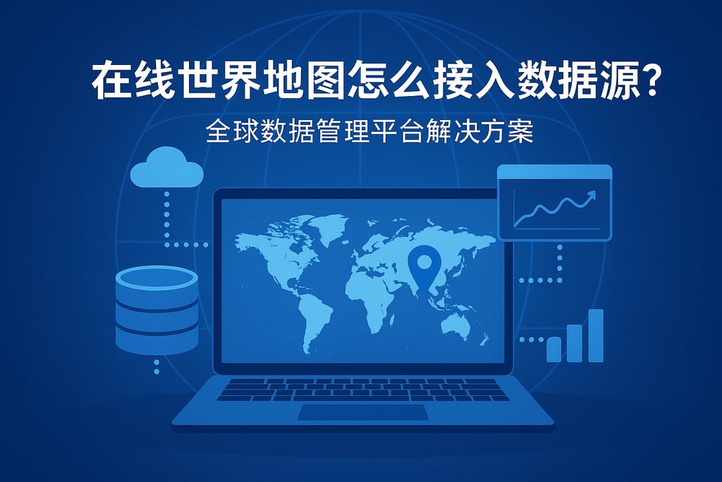 在线世界地图怎么接入数据源？全球数据管理平台解决方案