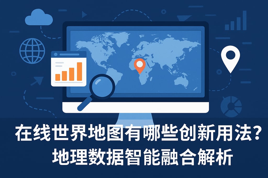 在线世界地图有哪些创新用法？地理数据智能融合解析