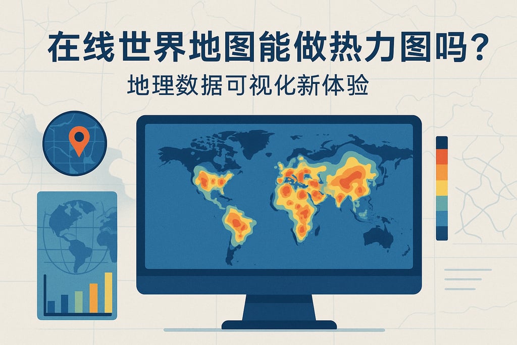 在线世界地图能做热力图吗？地理数据可视化新体验