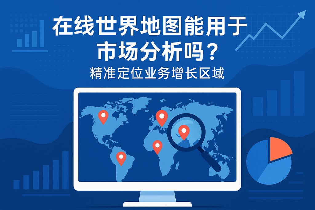 在线世界地图能用于市场分析吗？精准定位业务增长区域