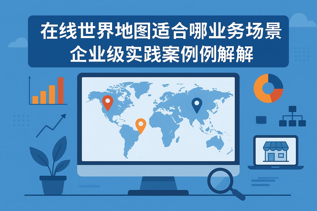 在线世界地图适合哪些业务场景？企业级实践案例详解