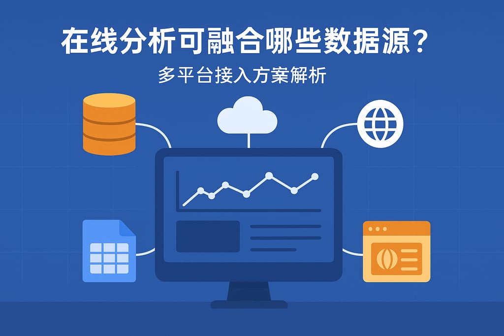 在线分析可融合哪些数据源？多平台接入方案解析