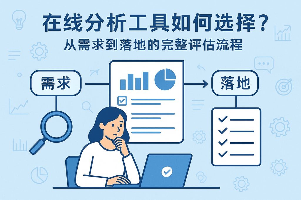 在线分析工具如何选择？从需求到落地的完整评估流程