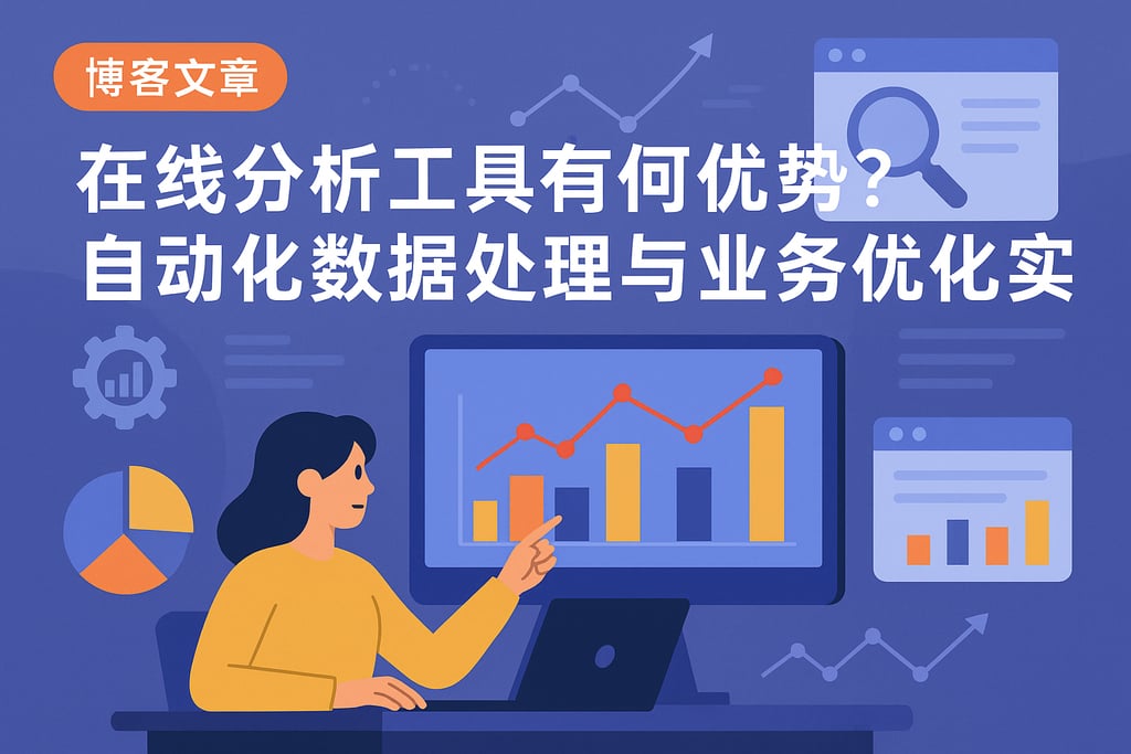 在线分析工具有何优势？自动化数据处理与业务优化实践