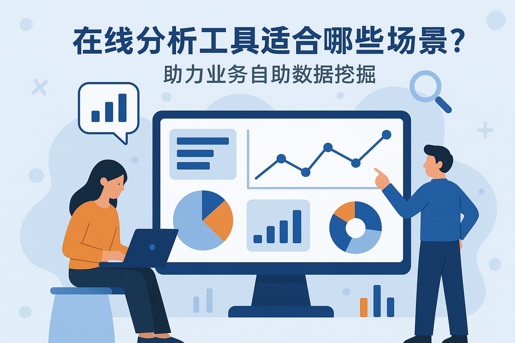 在线分析工具适合哪些场景？助力业务自助数据挖掘