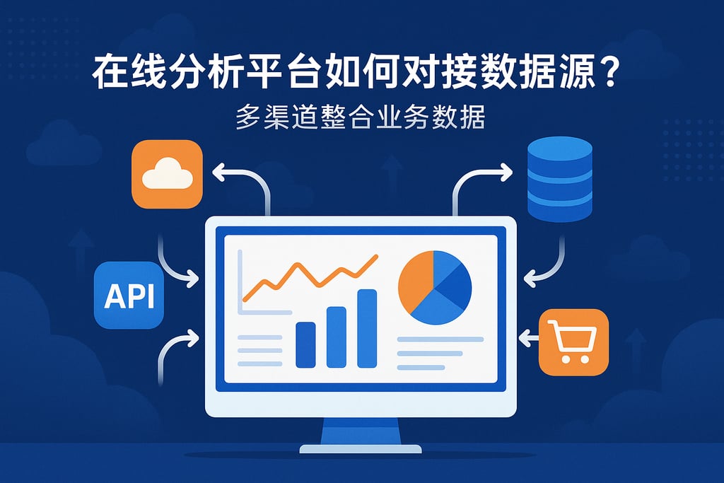 在线分析平台如何对接数据源？多渠道整合业务数据