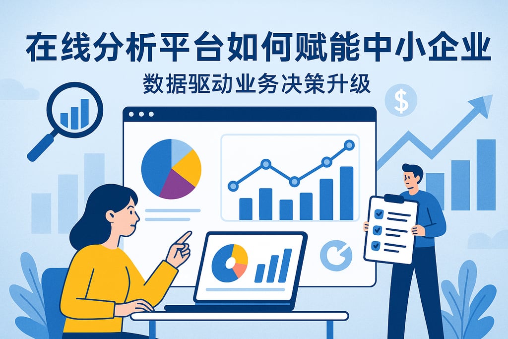 在线分析平台如何赋能中小企业？数据驱动业务决策升级