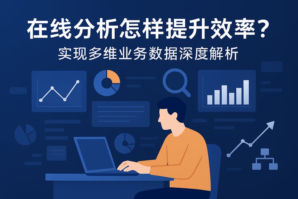 在线分析怎样提升效率？实现多维业务数据深度解析