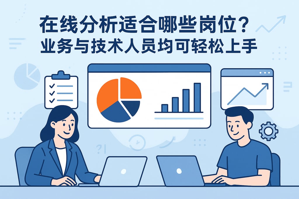 在线分析适合哪些岗位？业务与技术人员均可轻松上手
