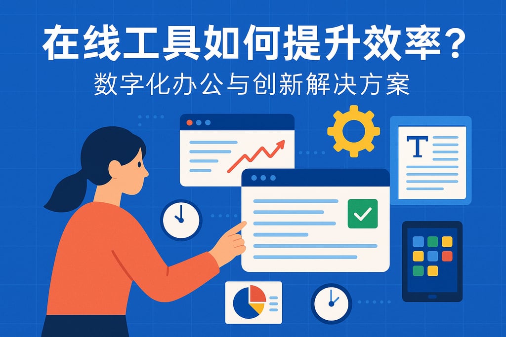 在线工具如何提升效率？数字化办公与创新解决方案