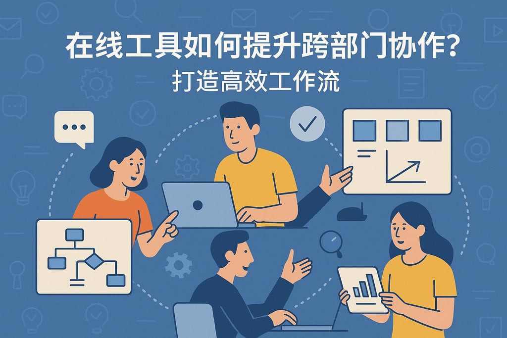 在线工具如何提升跨部门协作？打造高效工作流