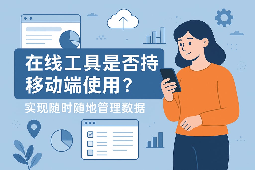 在线工具是否支持移动端使用？实现随时随地管理数据