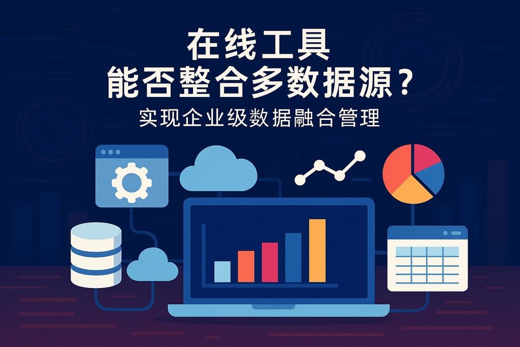 在线工具能否整合多数据源？实现企业级数据融合管理