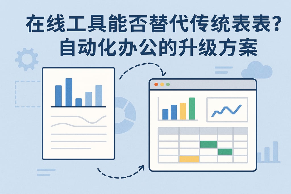 在线工具能否替代传统报表？自动化办公的升级方案