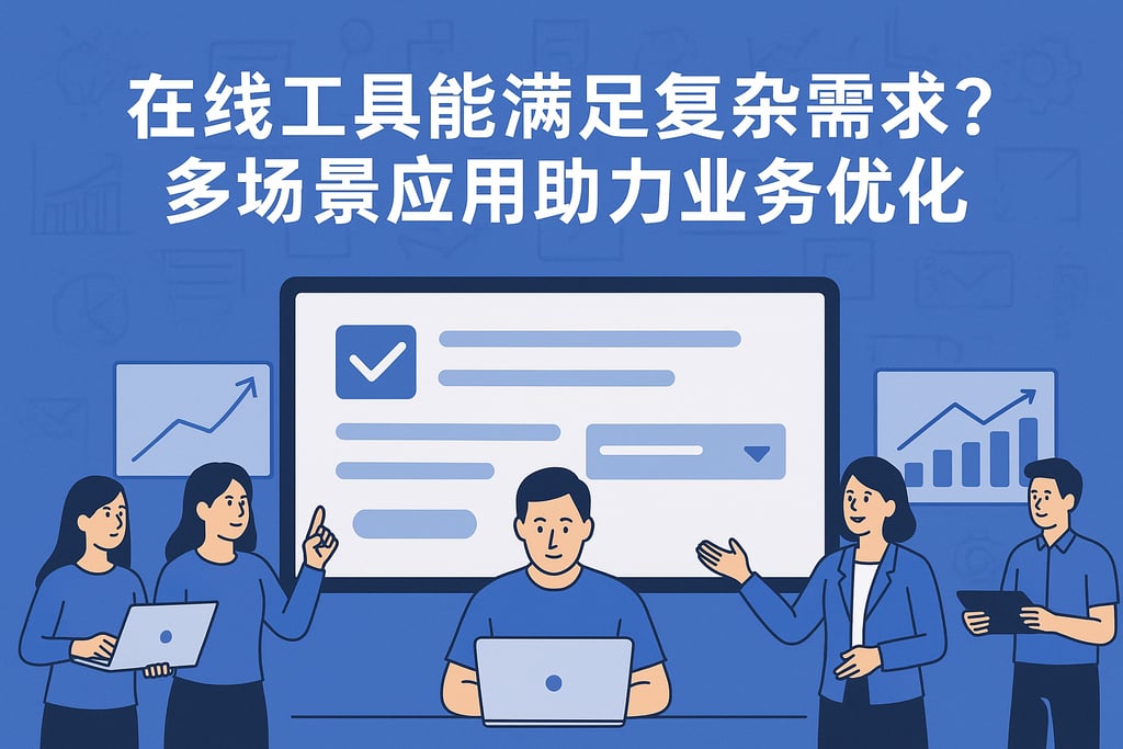在线工具能否满足复杂需求？多场景应用助力业务优化