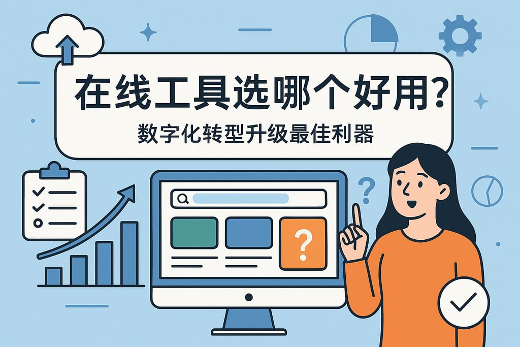 在线工具选哪个好用？数字化转型升级最佳利器