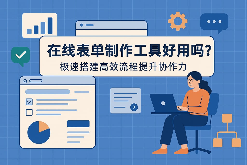 在线表单制作工具好用吗？极速搭建高效流程提升协作力