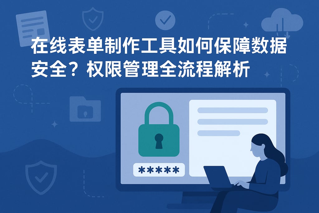 在线表单制作工具如何保障数据安全？权限管理全流程解析