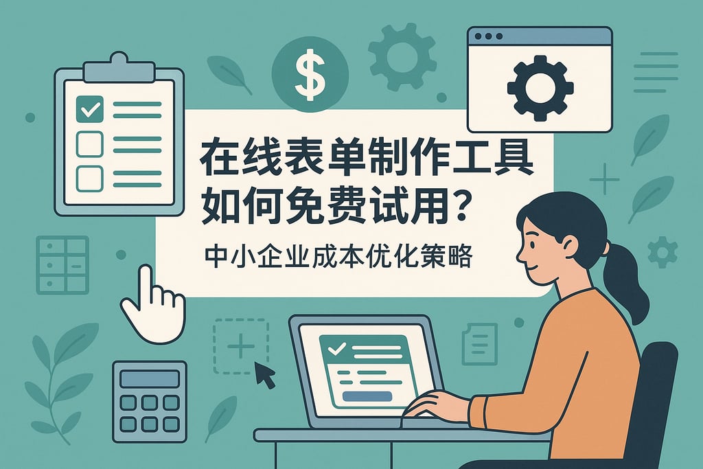 在线表单制作工具如何免费试用？中小企业成本优化策略