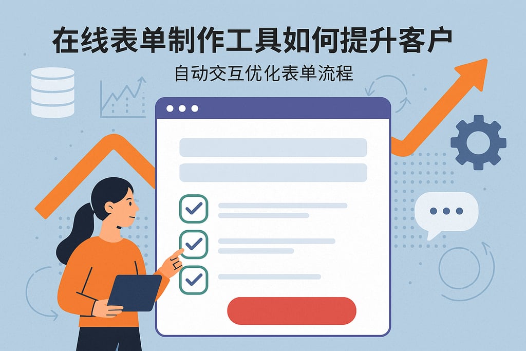 在线表单制作工具如何提升客户体验？自动交互优化表单流程