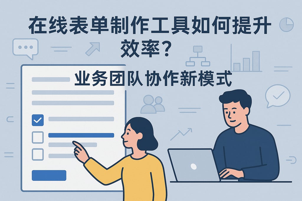 在线表单制作工具如何提升效率？业务团队协作新模式