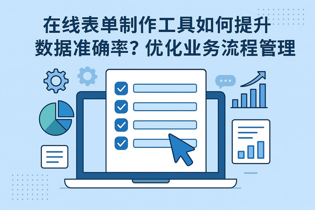 在线表单制作工具如何提升数据准确率？优化业务流程管理