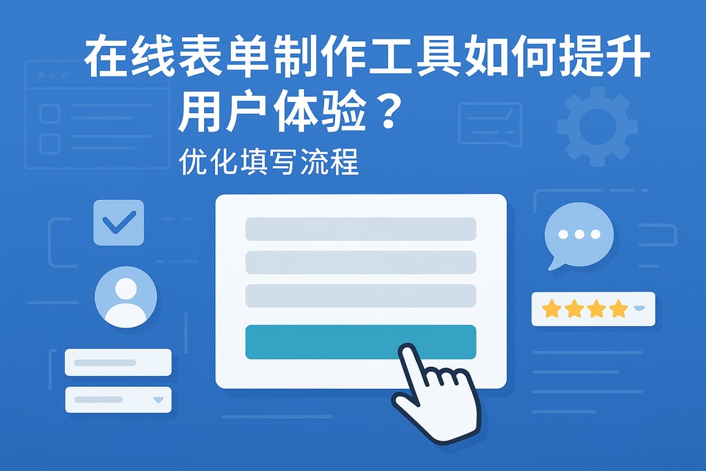 在线表单制作工具如何提升用户体验？优化填写流程