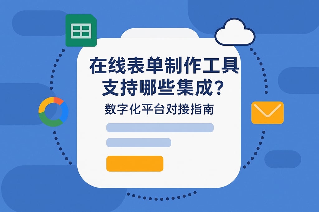 在线表单制作工具支持哪些集成？数字化平台对接指南