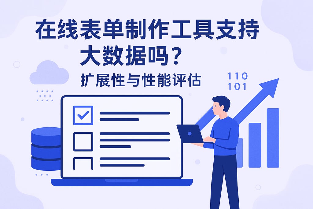 在线表单制作工具支持大数据吗？扩展性与性能评估