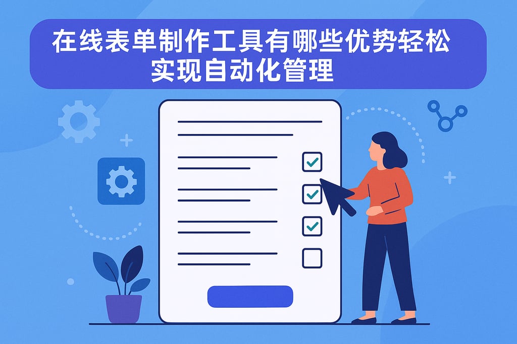 在线表单制作工具有哪些优势？轻松实现自动化管理