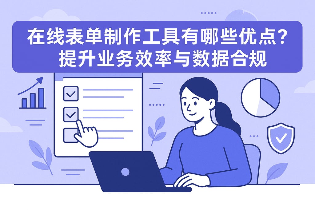 在线表单制作工具有哪些优点？提升业务效率与数据合规