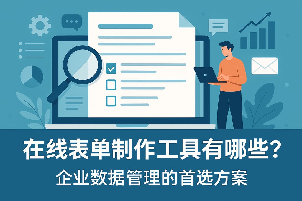 在线表单制作工具有哪些？企业数据管理的首选方案