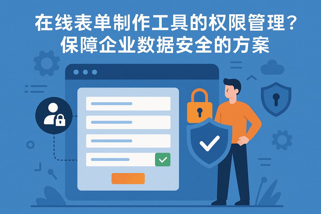 在线表单制作工具的权限管理怎样？保障企业数据安全的方案