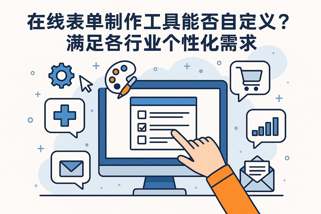 在线表单制作工具能否自定义？满足各行业个性化需求