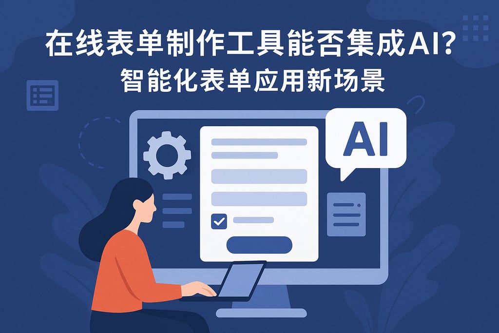 在线表单制作工具能否集成AI？智能化表单应用新场景