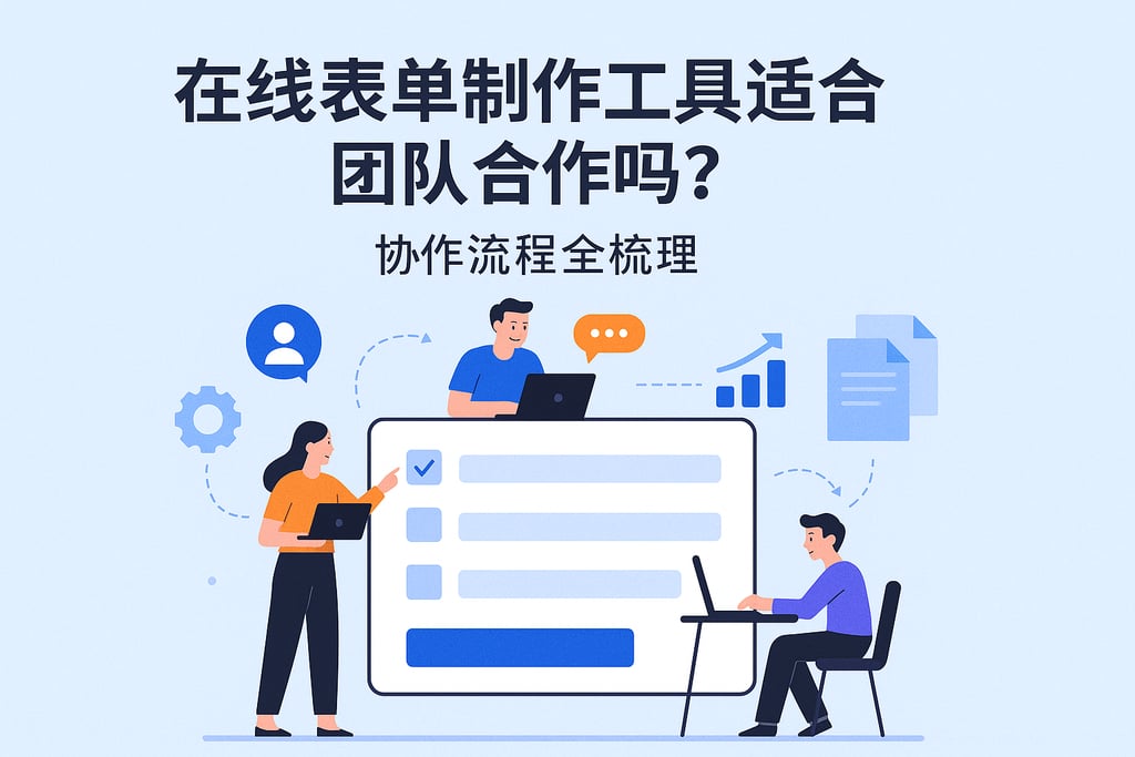 在线表单制作工具适合团队合作吗？协作流程全梳理