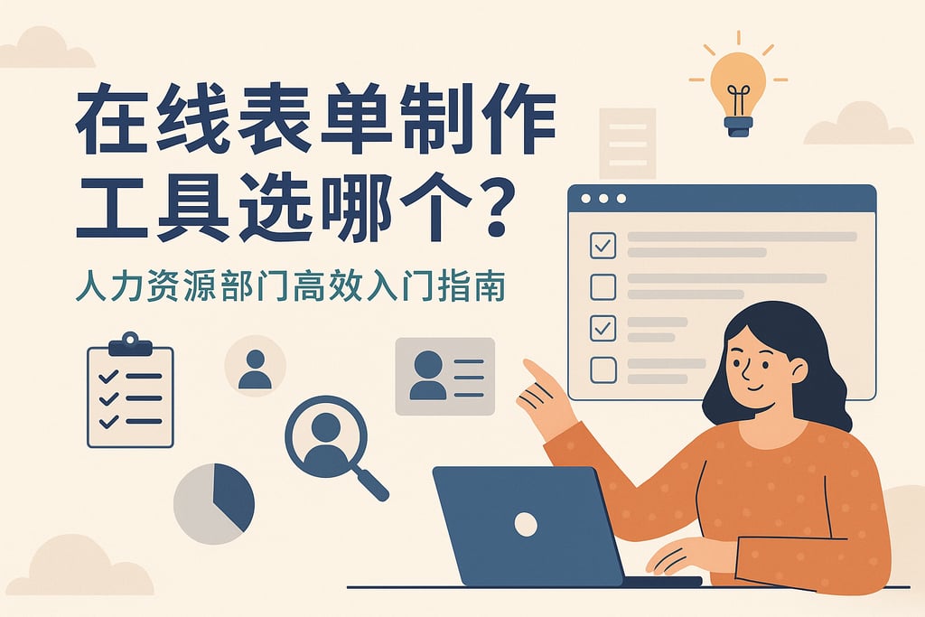 在线表单制作工具选哪个？人力资源部门高效入门指南