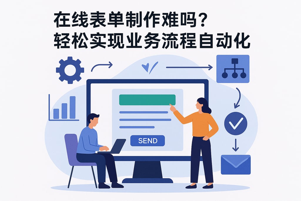 在线表单制作难吗？轻松实现业务流程自动化