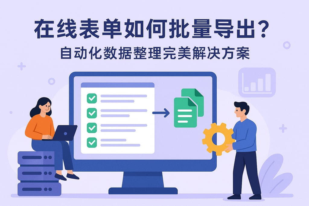 在线表单如何批量导出？自动化数据整理完美解决方案