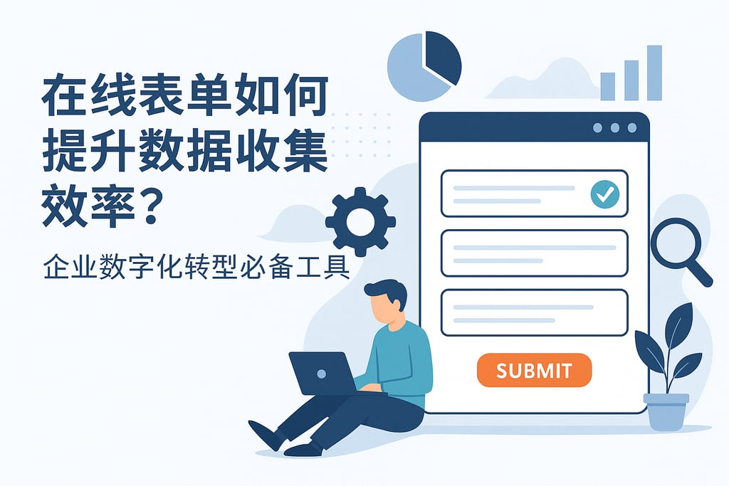 在线表单如何提升数据收集效率？企业数字化转型必备工具