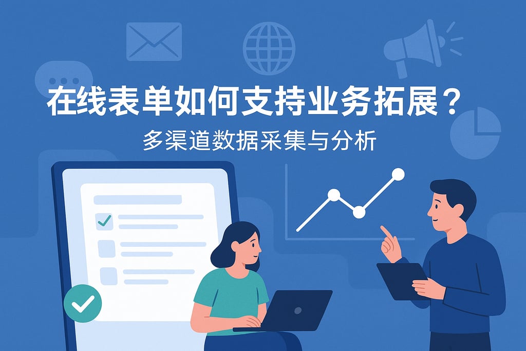 在线表单如何支持业务拓展？多渠道数据采集与分析