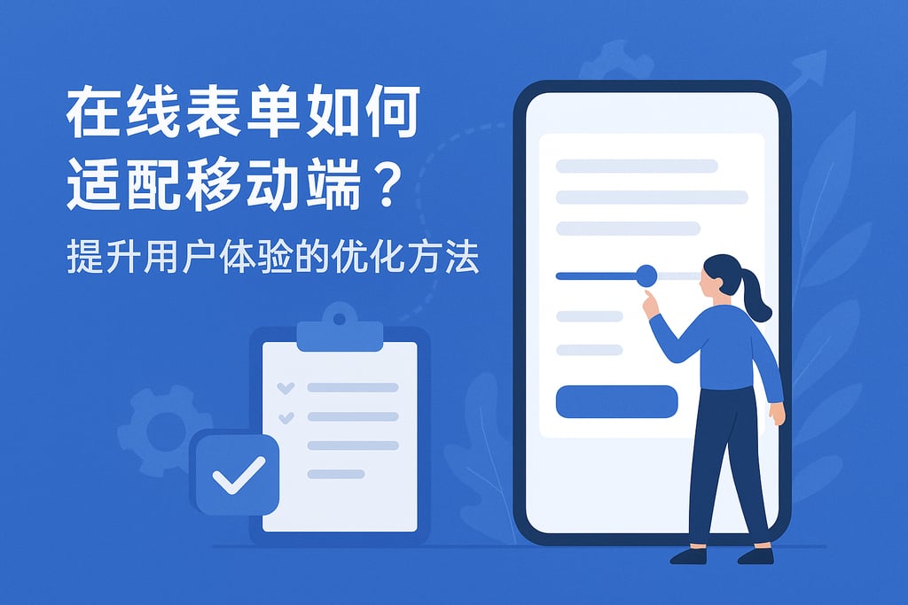 在线表单如何适配移动端？提升用户体验的优化方法