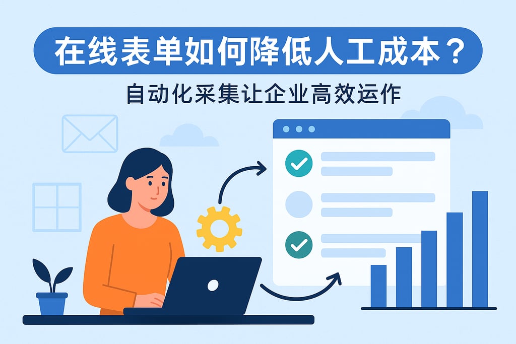 在线表单如何降低人工成本？自动化采集让企业高效运作