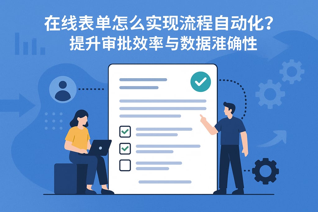 在线表单怎么实现流程自动化？提升审批效率与数据准确性