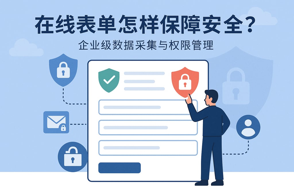 在线表单怎样保障安全？企业级数据采集与权限管理