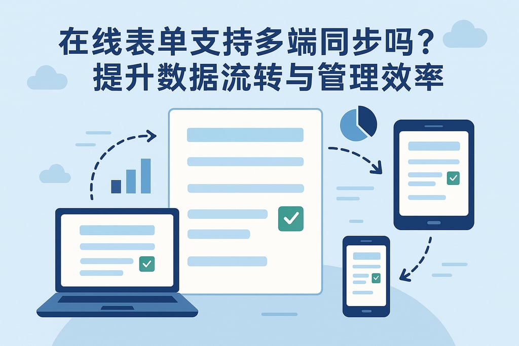 在线表单支持多端同步吗？提升数据流转与管理效率