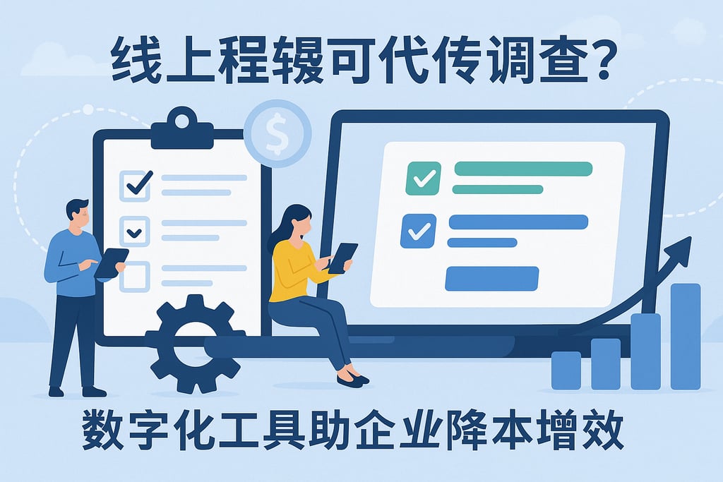 在线表单能否替代传统调研？数字化工具帮企业降本增效