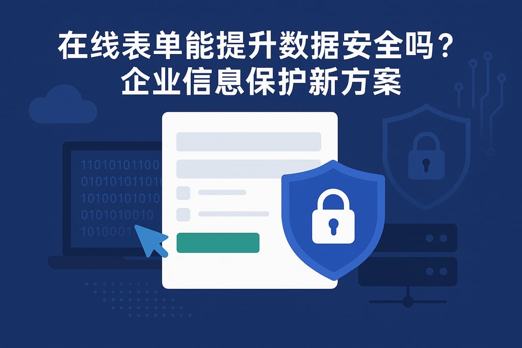 在线表单能提升数据安全吗？企业信息保护新方案