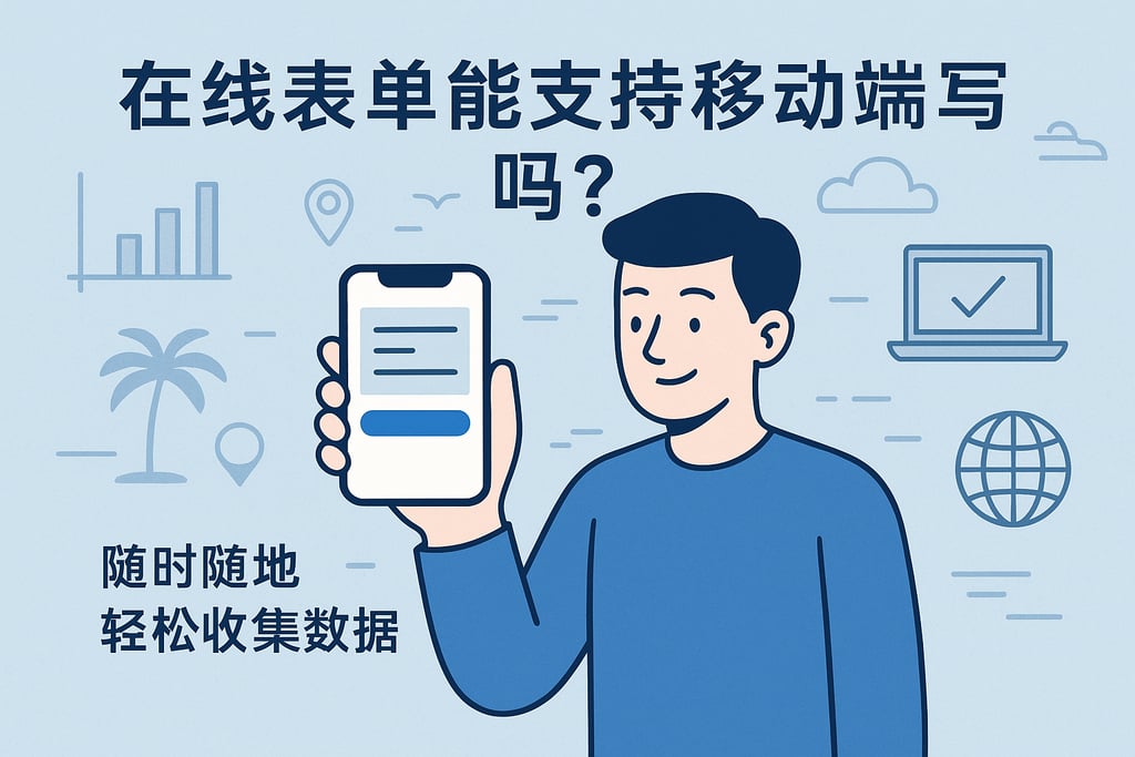 在线表单能支持移动端填写吗？随时随地轻松收集数据