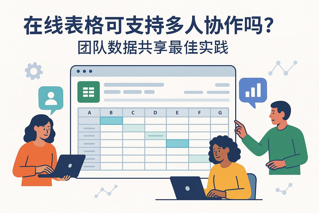 在线表格可支持多人协作吗？团队数据共享最佳实践